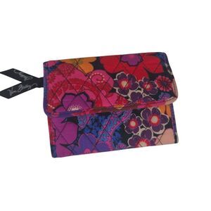 Vera Bradley Floral Fiesta Quilted Wallet